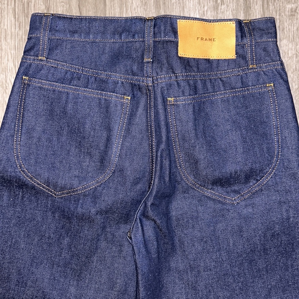 FRAME Le Italien Wide Leg Crop Jeans - Picture 11 of 11